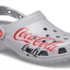 Crocs Coca Cola x Crocs Crossover Light X Utomhus platt klack Fritidssport Unisex grå sandaler 207220-030