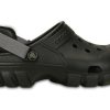 Crocs Cozy Non-Slip Sports Unisex svarta sandaler 202651-02S