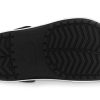 Crocs Crocband Beach Sandaler Unisex Svart Vit 11989-060 Crocs Crocband Beach Sandaler Unisex Svart Vit 11989-060