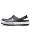 Crocs Crocband Bold Logo Clog Svarta unisex sandaler 206021-02G