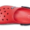 Crocs Crocband Cartoon Musse Pigg Slitstarka unisex Röda Svarta Sandaler ”Röd Svart” 204936-90H