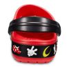 Crocs Crocband Cartoon Musse Pigg Slitstarka unisex Röda Svarta Sandaler ”Röd Svart” 204936-90H