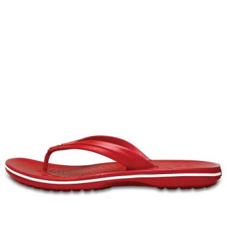 Crocs Crocband Flip Flops ”Red White” 11033-6FT