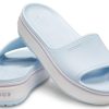 Crocs Crocband Light Cozy Sports Tofflor Unisex Blue 205631-4JR