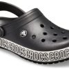 Crocs Crocband Logo Mania Beach Black Sandaler 205914-066