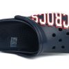 Crocs Crocband Logoträskor ”Navy White” 205568-462