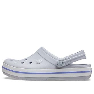Crocs Crocband lätta slitstarka unisex grå sandaler 11016-1FH