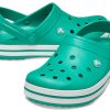 Crocs Crocband lätta slitstarka unisex gröna sandaler 11016-3TL