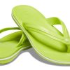 Crocs Crocband Lättvikts Mysig Casual Flip-flops Unisex Grön 11033-3T1