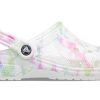 Crocs Crocband Mysig lättvikts avslappnad vita sandaler 207326-94S
