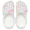 Crocs Crocband Mysig lättvikts avslappnad vita sandaler 207326-94S