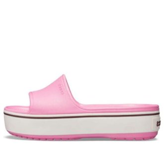 Crocs Crocband Platform Slide Tjock sula Rosa tofflor 205631-6QF