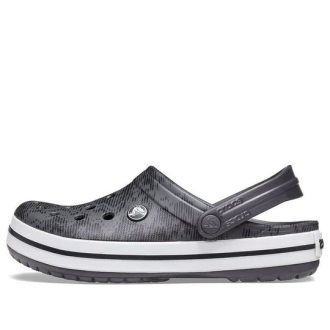 Crocs Crocband Träskor ”Gråsvarta” 206474-02W