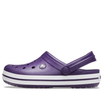 Crocs Crocband Träskor ”Purple White” 11016-55Y