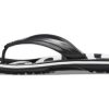 Crocs Crocband tryckta flip-flops svart vit 205943-066