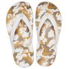Crocs Crocband tryckta flipflops ”White Tan” 205943-94S