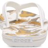 Crocs Crocband tryckta flipflops ”White Tan” 205943-94S