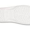 Crocs Crocband tryckta flipflops ”White Tan” 205943-94S