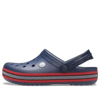 Crocs Crocband Zipper Band Clogs ”Navy Red” 206594-4SA