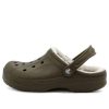 Crocs Crocs klassiska fodrade träskor ”Walnut Oatmeal” 1624428A