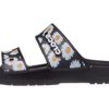 Crocs Daisy Lättvikts slitstarka sporttofflor Unisex Svart Vit 207284-0ZI