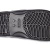 Crocs Daisy Lättvikts slitstarka sporttofflor Unisex Svart Vit 207284-0ZI