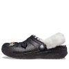 Crocs Disco Classic Fodrade Disco Glitter Träskor ”Black White” 208075-0ZS