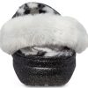 Crocs Disco Classic Fodrade Disco Glitter Träskor ”Black White” 208075-0ZS