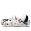 Crocs Disney x Crocs Mönster Unisex vita sandaler 207401-100