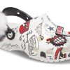 Crocs Disney x Crocs Mönster Unisex vita sandaler 207401-100