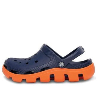 Crocs Duet Beach Sandaler Blå Orange 11991-487