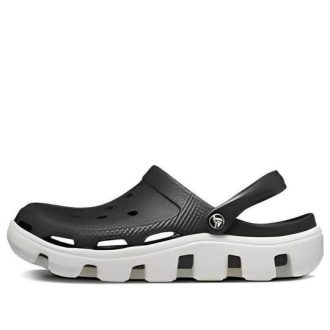 Crocs Duet Beach Sandaler Svart Vit 11991-066