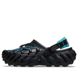 Crocs Echo Reflekterande snören Träsko ”Black Teal” 210004-001