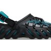 Crocs Echo Reflekterande snören Träsko ”Black Teal” 210004-001