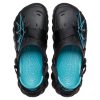 Crocs Echo Reflekterande snören Träsko ”Black Teal” 210004-001