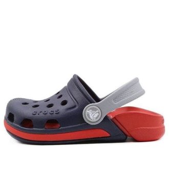 Crocs Electro 3 Outdoor Beach Sports Big Boys Blue Red Sandaler ”Blue Red” 204991-4BA