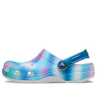 Crocs färgglada Crocs Beach Unisex flerfärgade vita sandaler 207556-94S