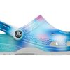 Crocs färgglada Crocs Beach Unisex flerfärgade vita sandaler 207556-94S