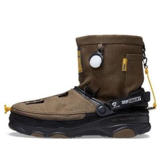 Crocs GRIP SWANY x atmos x All-Terrain Clog ”Olive” 208017-337