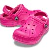 Crocs (GS) Baya-fodrade träskor ”Candy Pink” 205977-6X3