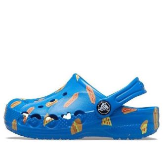 Crocs (GS) Baya grafiska träskor ”Blue” 207017-4JL