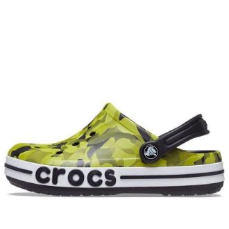 Crocs (GS) Bayaband Bubble Camo Träskor ”Green Black” 207807-0C4