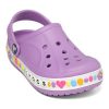 Crocs (GS) Bayaband Charm Band Clogs ”Orchid” 208101-5PR