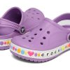 Crocs (GS) Bayaband Charm Band Clogs ”Orchid” 208101-5PR