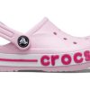 Crocs (GS) Bayaband Clog ”Pink White” 207019-6TG