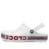 Crocs (GS) Bayaband Rainbow Glitter Clogs ”White Red” 209731-100