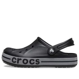 Crocs (GS) Off Court tryckta träskor ”Grå Svart Vit” 209150-066