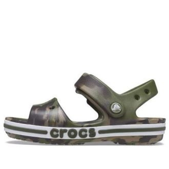 Crocs (GS) Bayaband sandaler ”Marble Green Brown” 206816-3TC
