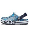 Crocs (GS) Bayaband tryckta träskor ”Blågrå” 205810-025
