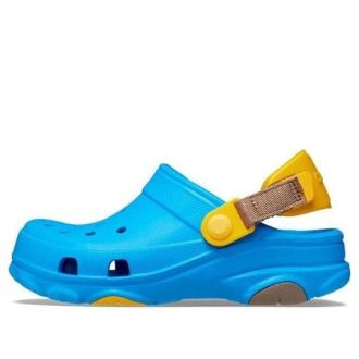 Crocs (GS) Classic All Terrain Clogs ”Blue Yellow” 207458-456